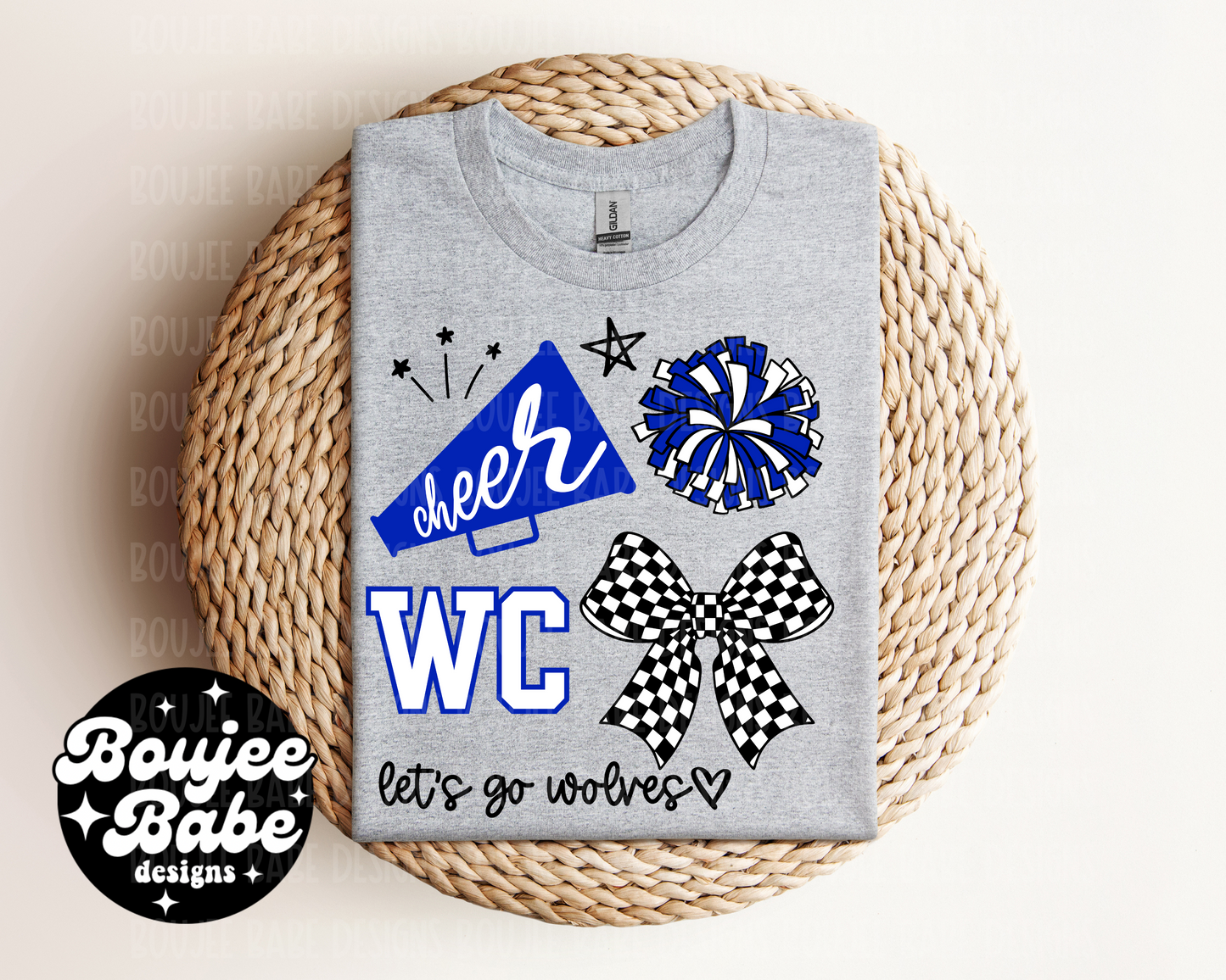 CHEER MEGAPHONE COLLAGE